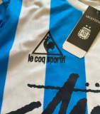 1986 Argentina X Stussy 10#MANADONA Retro Jersey/1986 阿根廷主场联名10#MANADONA