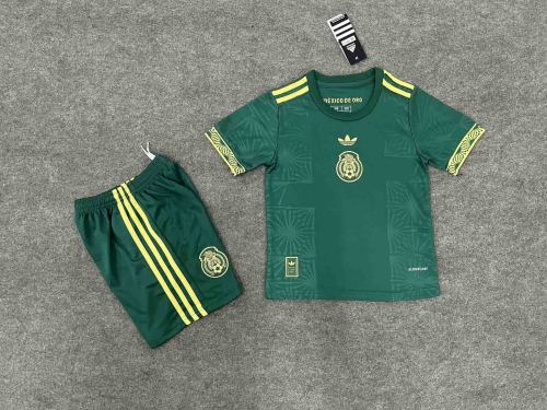 2025 Mexico Green Speical Kid Kit/ 2025墨西哥特别版童装
