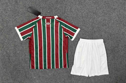 25-26 Fluminense Home Home Kids Kit/25-26 佛罗米嫩塞主场童装