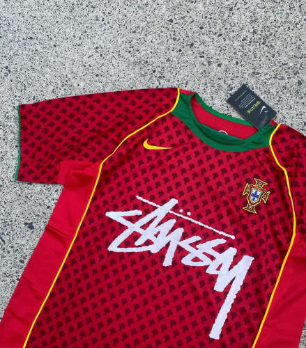2004 Portugal X Stussy Home Retro Jersey/2004 葡萄牙主场联名