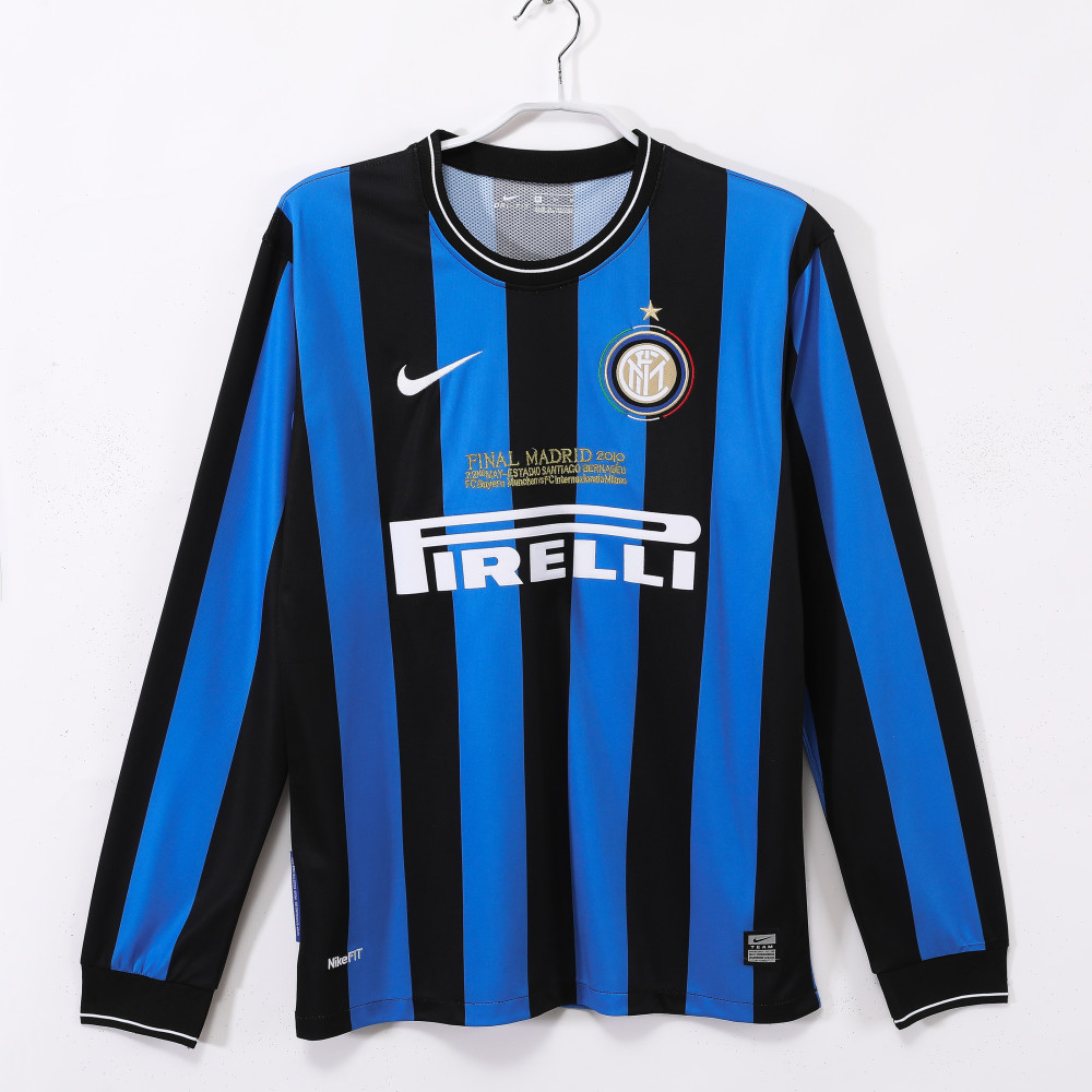 Maglia Inter Milano 2009-2010 manica lunga prima maglia