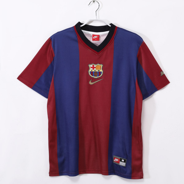 98-99 Barcelona Home Retro Jersey/98-99 巴萨主场