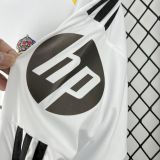25-26 Real Madrid Home Long Sleeve Fans Jersey/25-26皇马主场长袖，球迷版