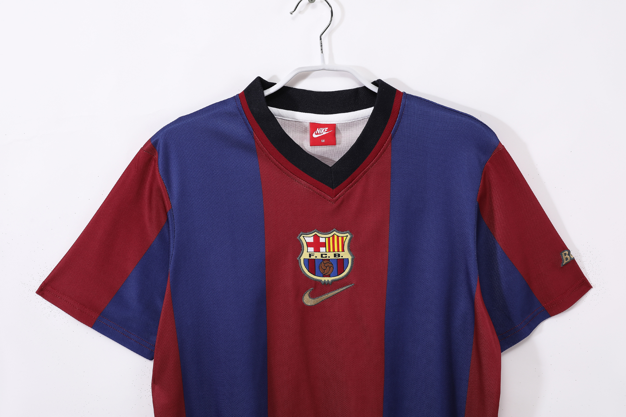 【 98-99 】 NIKE FC Barcelona ホーム ユニフォーム Barcelona Home Nike 98/99 Shirt - Premier Retros