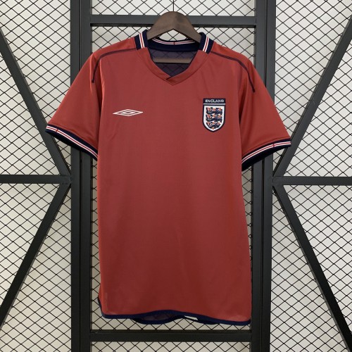 2002 England Away Retro Jersey/2002 英格兰客场
