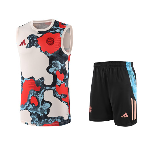 25-26 Bayern Munich Vest Training Suit/25-26拜仁背心训练服