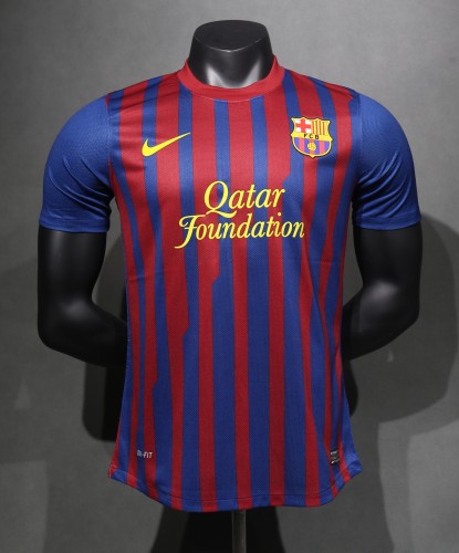11-12 Barcelona Home Player  Retro Jersey/11-12巴萨主场球员