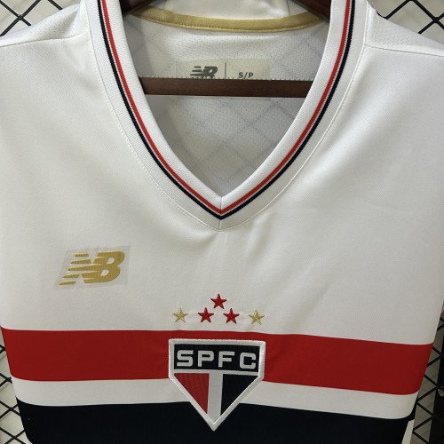 25-26 Sao Paulo Home Woman Jersey/25-26圣保罗主场女装