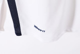 08-09 Manchester United  Champions League away white Long Sleeve jersey/08-09 曼联客场球迷，欧冠版长袖