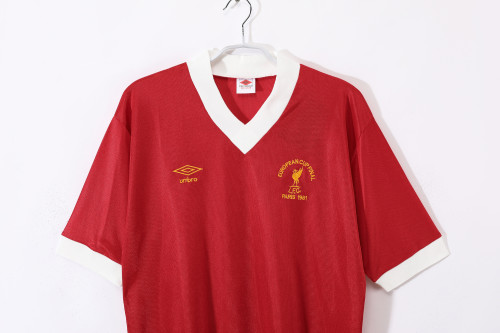 80-81 Liverpool Home Retro Jersey/80-81利物浦主场