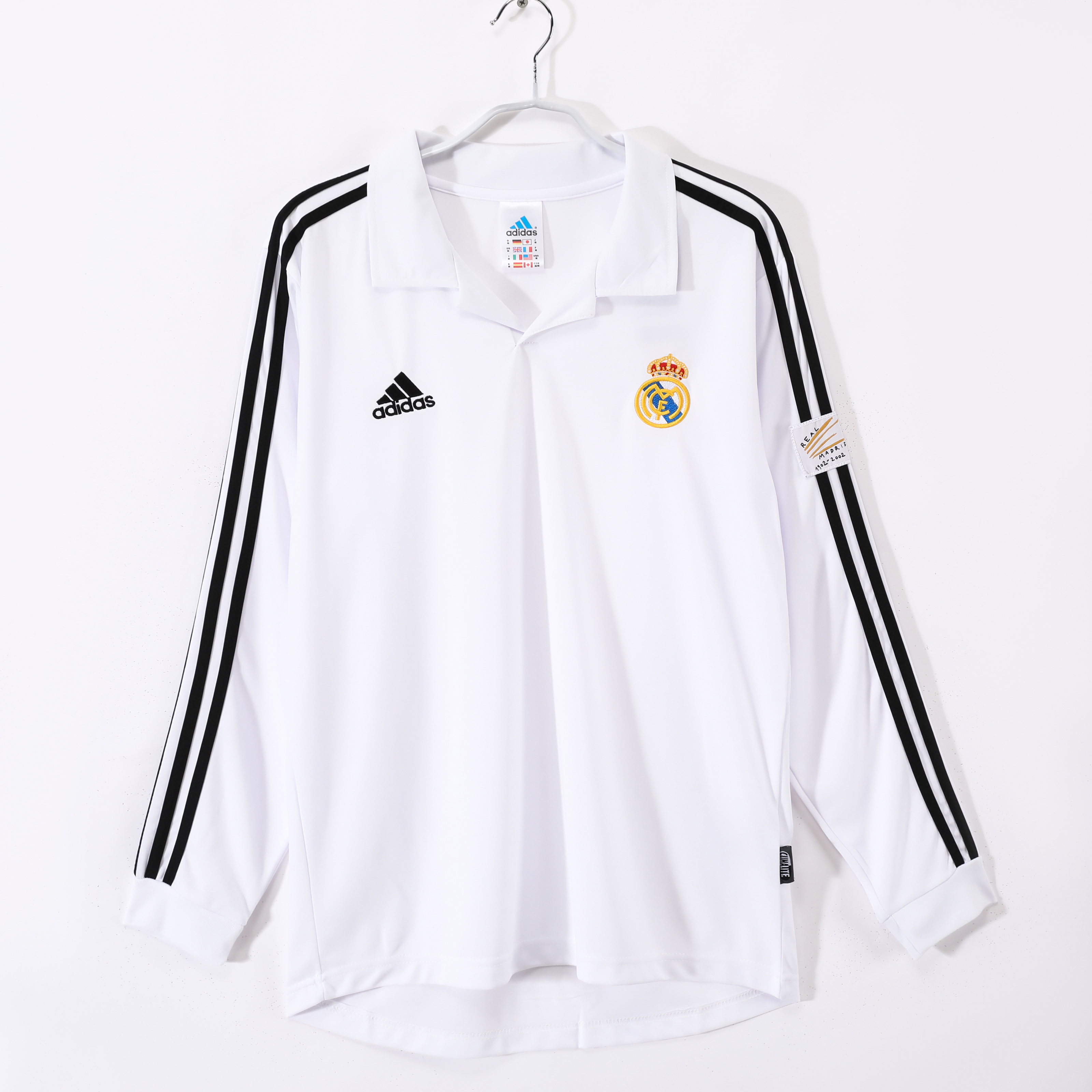 Real Madrid 02/03 100周年 長袖 1198-RealMadrid02Jacket_Back.