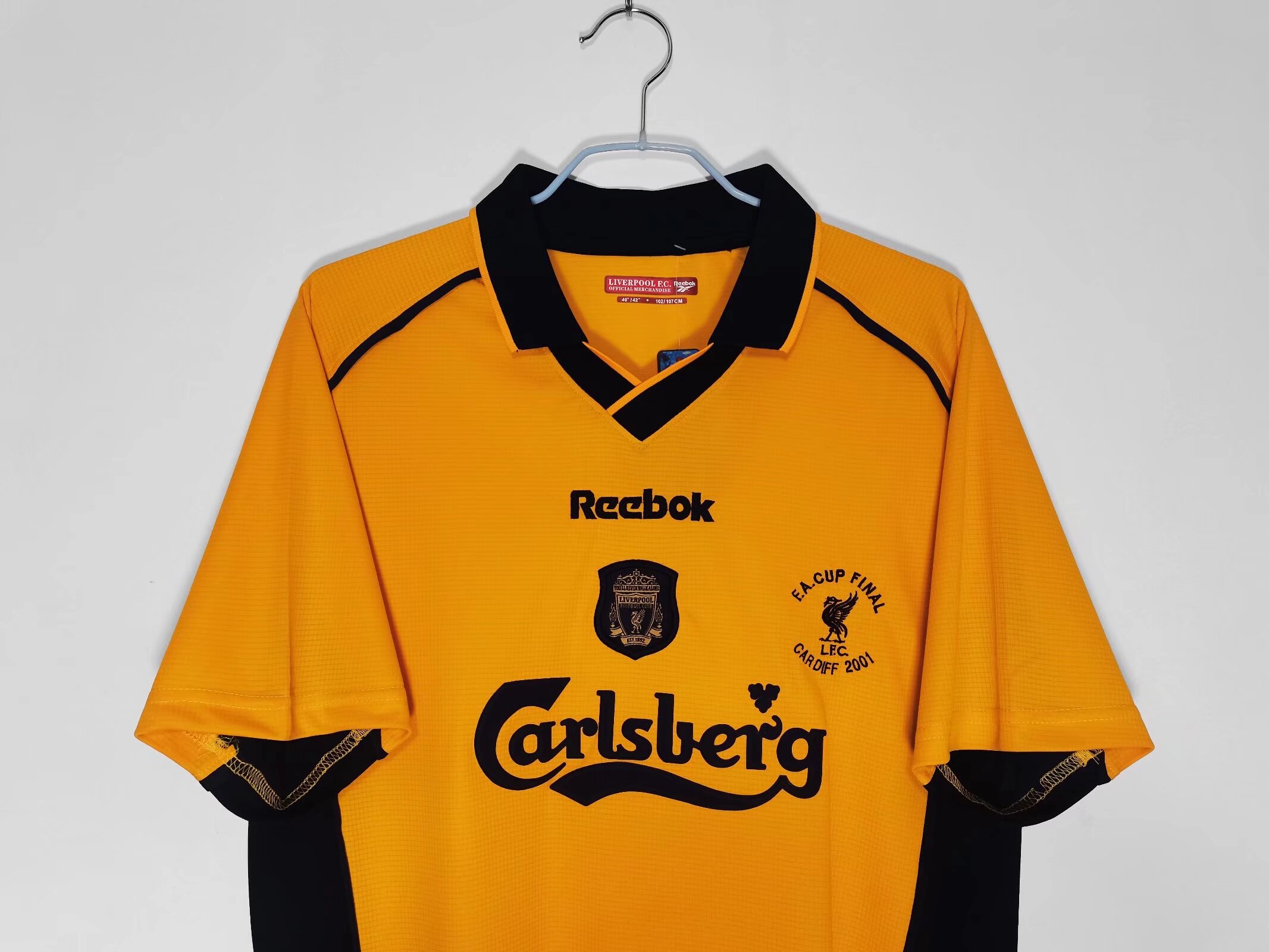 Liverpool リバプールFC FAカップファイナル2001 シャツ L