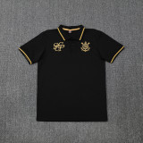 25-26 Corinthians Black Polo/25-26科林蒂安斯黑色Polo