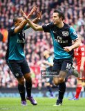 11-12 Arsenal Away Player Retro Jersey/11-12 阿森纳客场球员