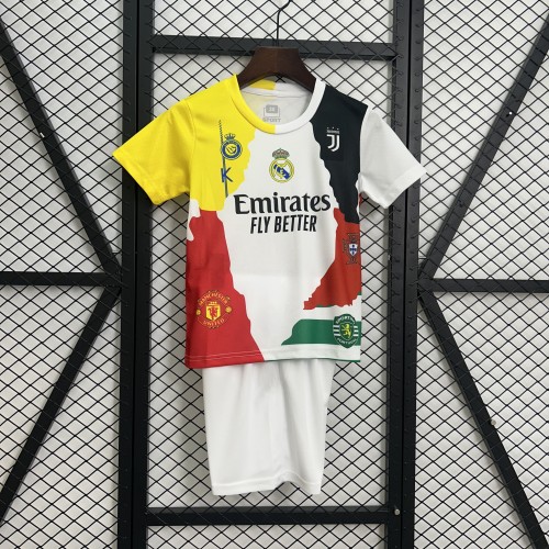 25-26 Ronaldo Home Kid Kit/25-26罗纳尔多童装