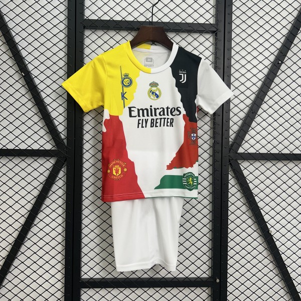 25-26 Ronaldo Home Kid Kit/25-26罗纳尔多童装