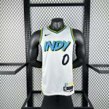 24-25 Indiana Pacers City Edition HALIBURTON #0 Jersey/24-25赛季步行者0号哈里伯顿
