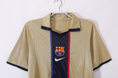 01-02 Barcelona Away Retro Jersey/01-02巴萨客场