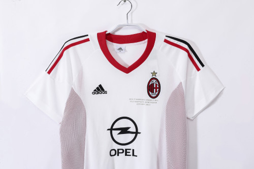 02-03 AC Milan Away Retro Jersey/02-03AC米兰客场