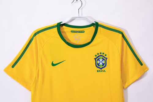 2010 Brazil Home Retro Jersey/2010巴西主场