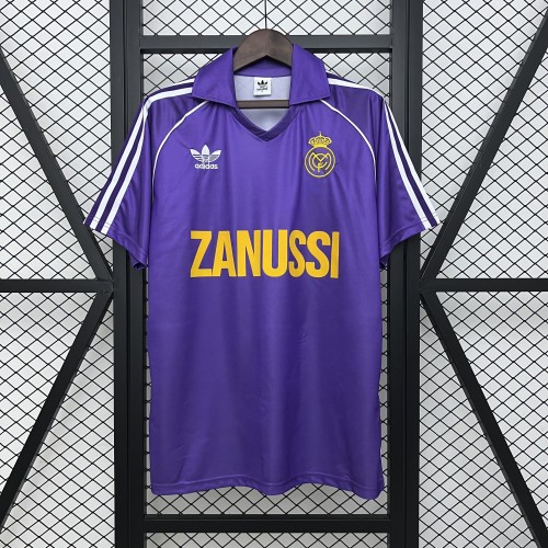 84-85 Real Madrid Away Retro Jersey/84-85 皇马客场