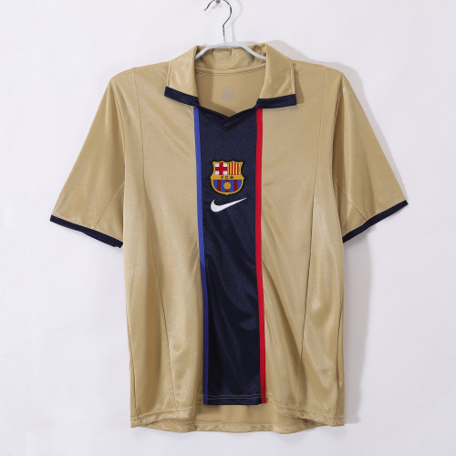 01-02 Barcelona Away Retro Jersey/01-02巴萨客场