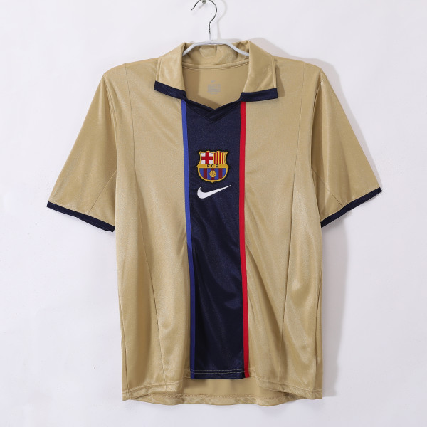 01-02 Barcelona Away Retro Jersey/01-02巴萨客场