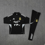25-26 Argentina Black Training Suit/ 25-26阿根廷黑色训练服