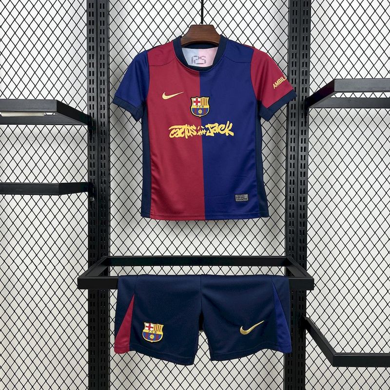 Barcelona×Travis ユニフォーム Limited Edition FC BARCELONA X TRAVIS SCOTT jersey. FC