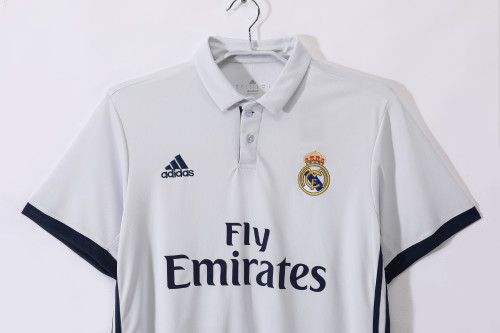 16-17 Real Madrid Home Retro Jersey/16-17皇马主场