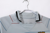 03-04 Barcelona Away long sleeve Retro Jersey/03-04巴萨客场长袖