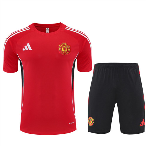 25-26 Manchester United Short Sleeve Training Suit/ 25-26曼联短袖训练服