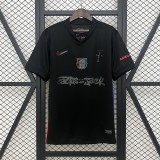 24-25 Barcelona Black TRAVIS SCOTT  Fans Jersey/ 24-25巴萨客场球迷特别版