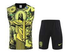 2025 Brazil Vest Training Suit/2025巴西背心训练服
