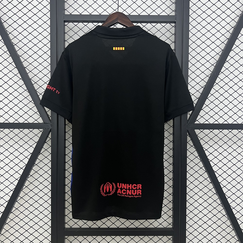 Maillot FC Barcelona X Travis Scott AWAY 24/25 - Édition Limitée /1000, Noir, Taille L, Nike, Neuf Avec étiquette