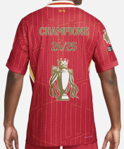 24-25 Liverpool Home Champions Player Jersey/24-25利物浦主场球员冠军