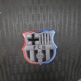 24-25 Barcelona Black TRAVIS SCOTT  Palyer Jersey/ 24-25巴萨客场特别版球员