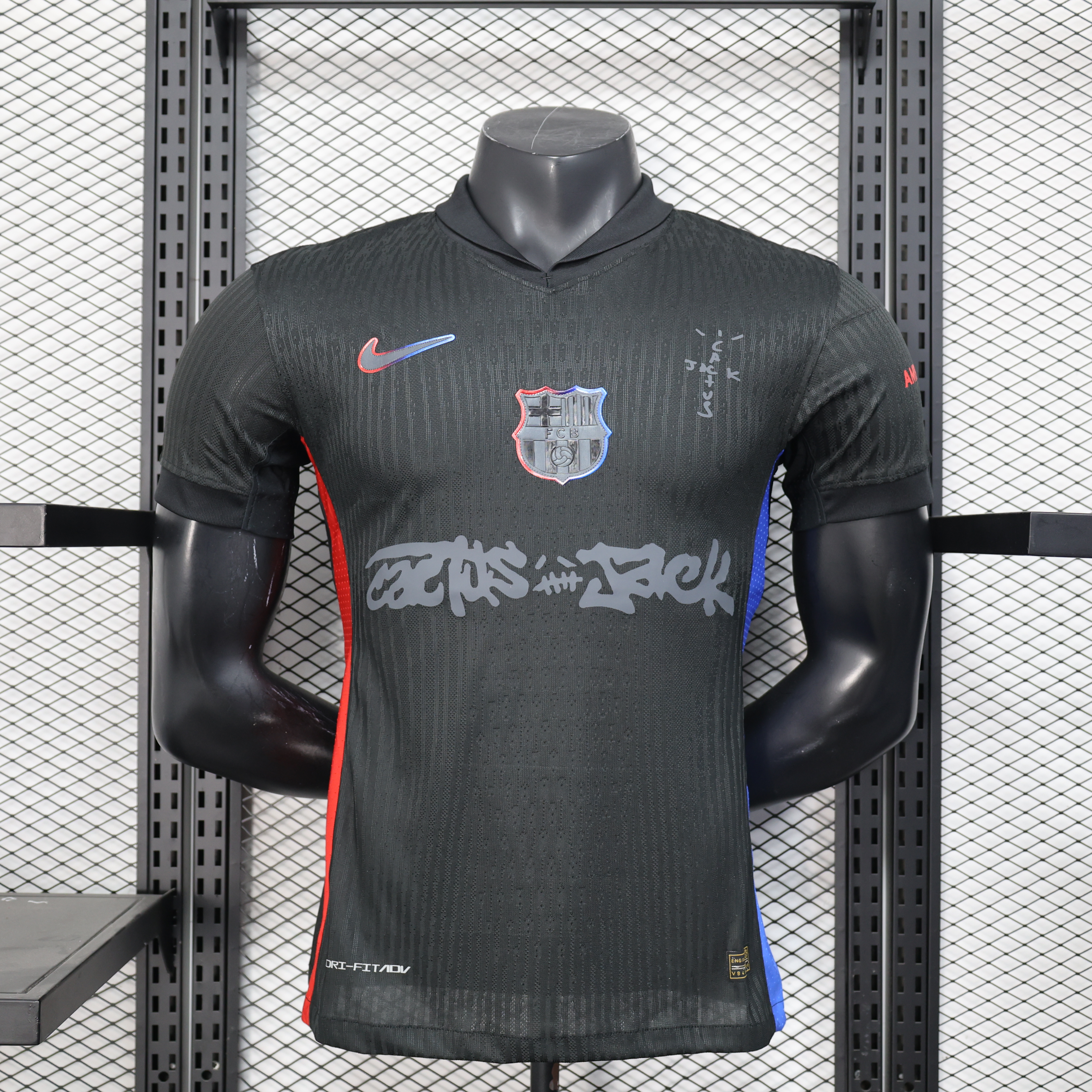 24-25 Barcelona Black TRAVIS SCOTT Palyer Jersey