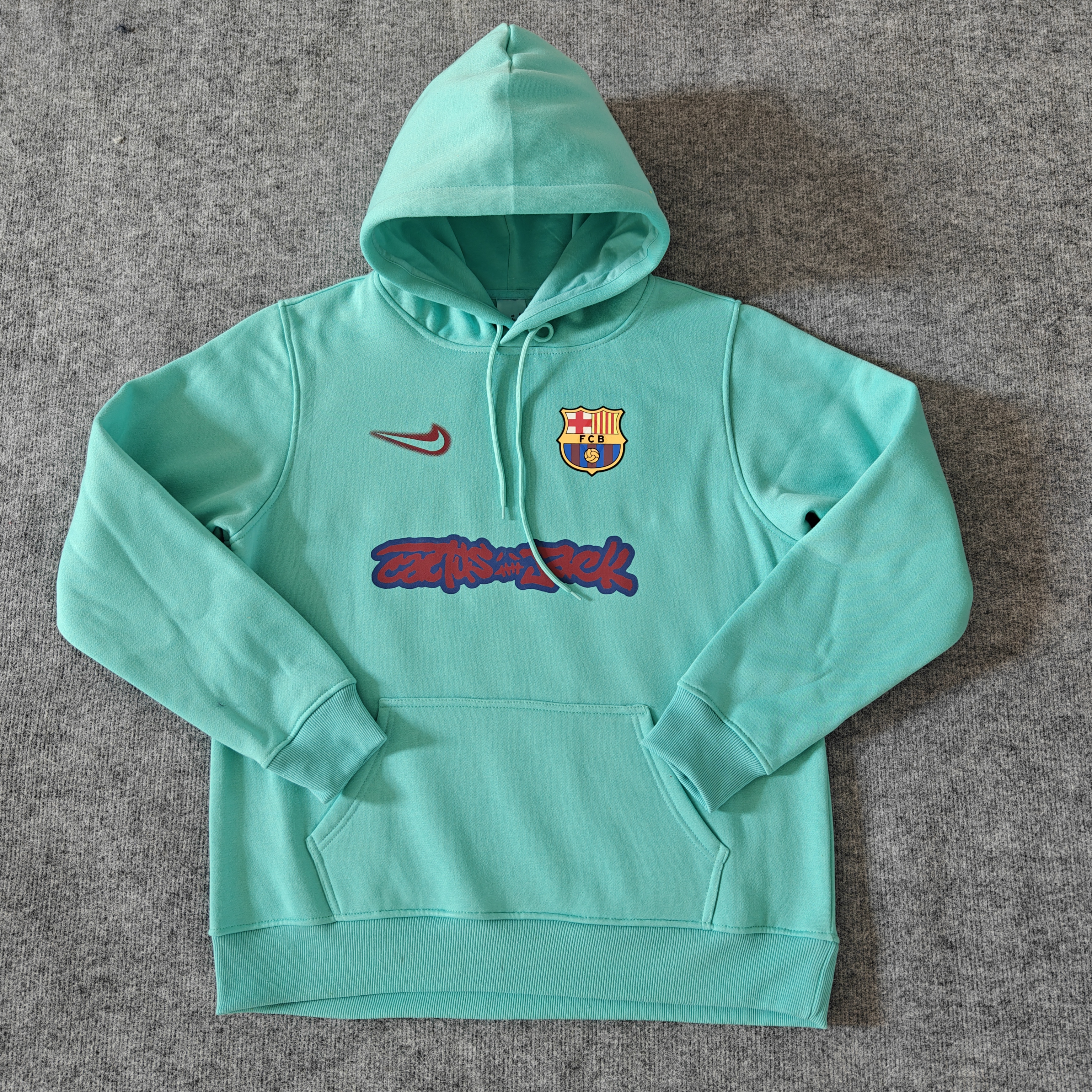 FC Barcelona × トラヴィス Sサイズ 24-25 Barcelona TRAVIS SCOTT Hoodie