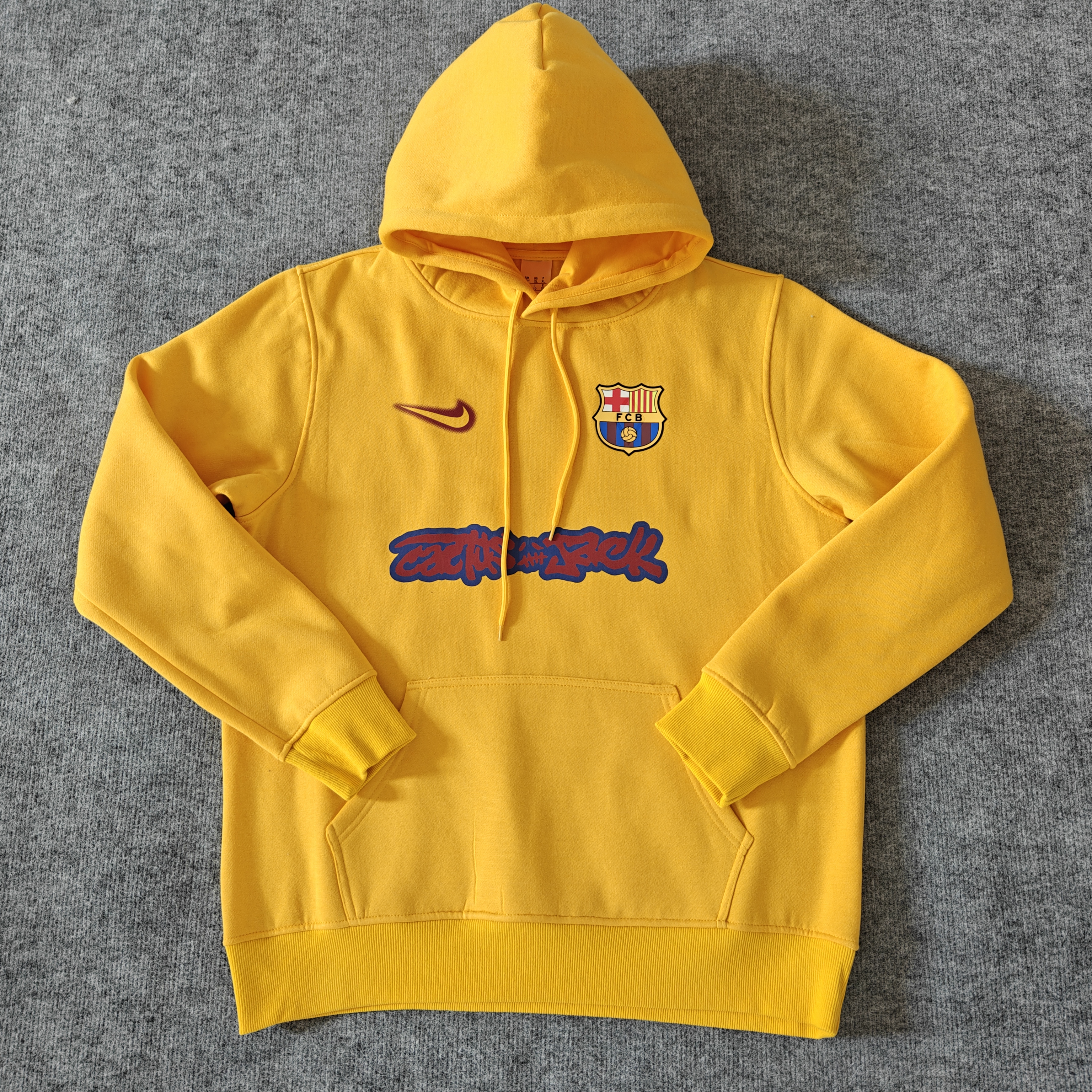 FC Barcelona × トラヴィス Sサイズ 24-25 Barcelona TRAVIS SCOTT Hoodie