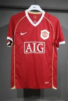 06-07 Manchester United Home Player Retro Jersey/06-07曼联主场球员