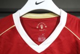 06-07 Manchester United Home Player Long Sleeve Retro Jersey/06-07曼联主场球员长袖