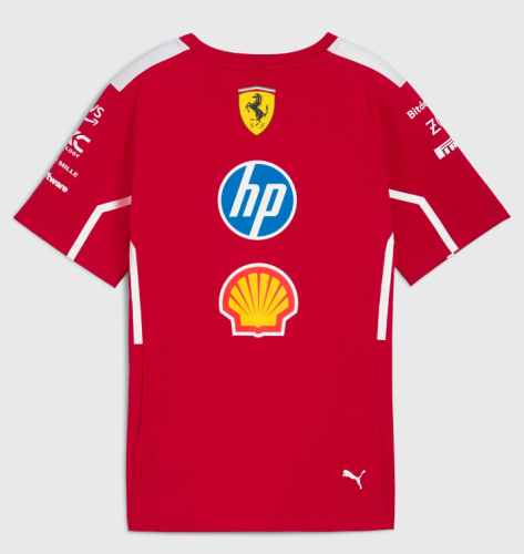 2025 Ferrari F1 Red T-Shirt /2025 F1红色短袖