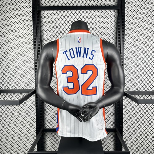2025 New York Knicks 32# TOWNS Jersey/2025 赛季尼克斯32# TOWNS
