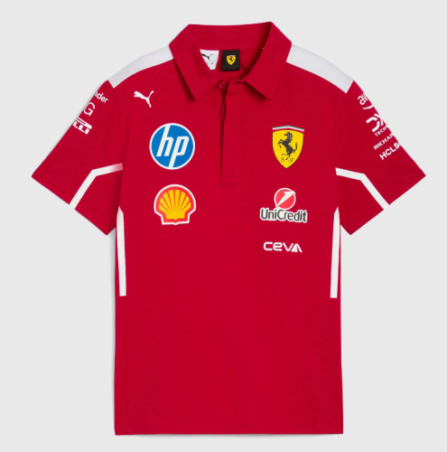 2025 Ferrari F1 Red Polo /2025 F1红色polo