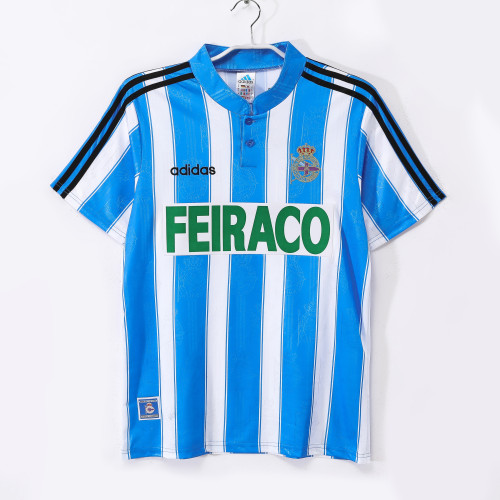 97-98 Deportivo de La Coruña Home Retro Jersey/ 97-98拉科鲁尼亚主场