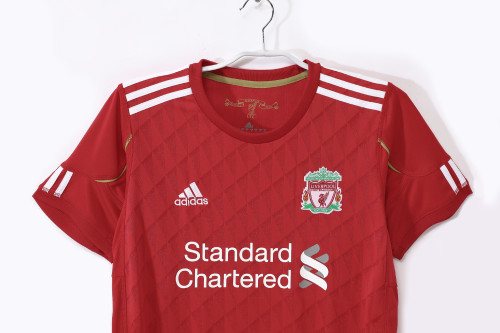 10-11 Liverpool Home Retro Jersey/10-11利物浦主场