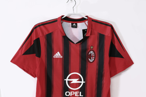 04-05 AC Milan Home Retro Jersey/04-05 AC米兰主场