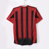 04-05 AC Milan Home Retro Jersey/04-05 AC米兰主场
