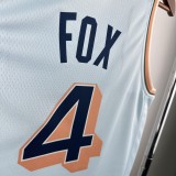 2025 Spurs 4#FOX NBA Jersey